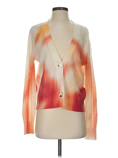 Pre-owned Max & Moi Cardigan Sweater In Orange