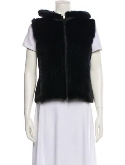 Pre-owned Max & Moi Coat In Black