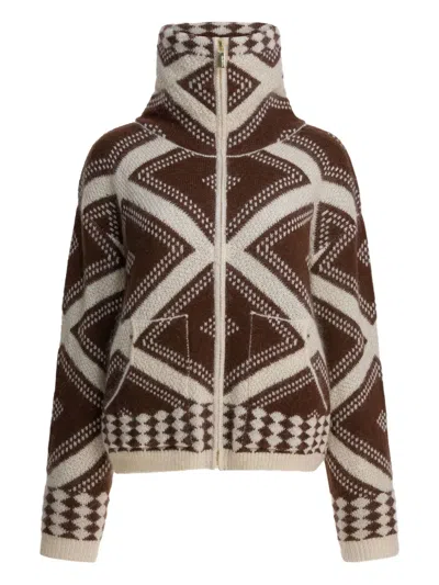 Max & Moi Glory Cardigan In Multi