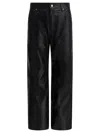 Max&moi Trousers In Black