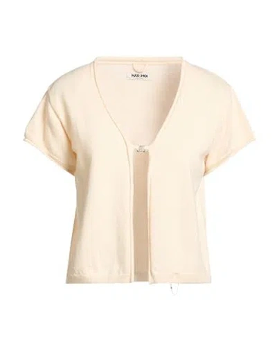 Max & Moi Woman Cardigan Blush Size S Cashmere In Multi