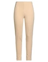 Max & Moi Woman Pants Beige Size 10 Viscose, Polyamide, Elastane