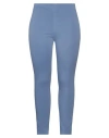 Max & Moi Woman Pants Light Blue Size 12 Viscose, Polyamide, Elastane In Blue