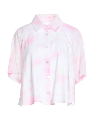 Max & Moi Woman Shirt Pink Size 10 Cotton