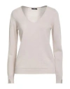 Max & Moi Woman Sweater Beige Size L Cashmere In Neutral