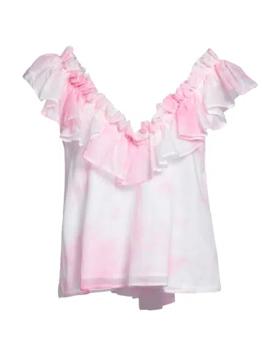 Max & Moi Woman Top Pink Size 6 Cotton