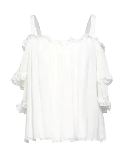 Max & Moi Woman Top White Size 6 Viscose