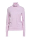 Max & Moi Woman Turtleneck Lilac Size M Cashmere In Purple