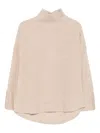 Max & Moi Wool Blend Sweater In Neutral