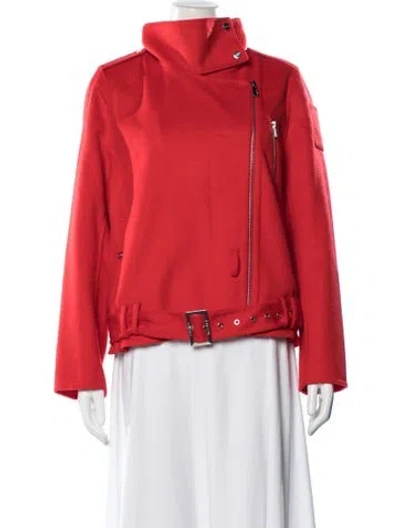 Pre-owned Max & Moi Wool Jacket In Red