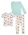 Max & Olivia Baby And Toddler Boys Pajama 3 Piece Set In Green