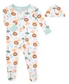 Max & Olivia Baby Boys 2-piece Print Footie And Hat Set In Multi