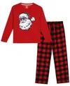 Max & Olivia Little And Big Boys 2-piece Top And Jogger Pants Set In Red