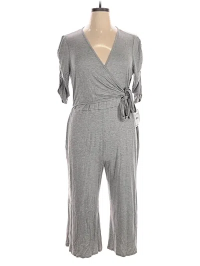 Pre-owned Max + Ash Jumpsuit In Gray