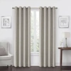 Max Blackout Campbell Grommet Top Energy Saving 100% Blackout Single Curtain Panel In Brown