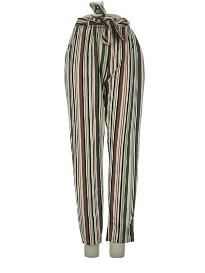 Pre-owned Max Casual Pants In Green