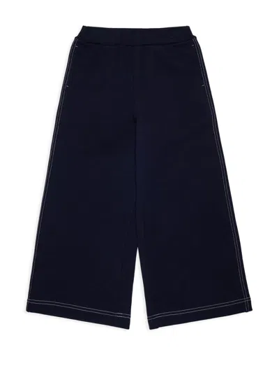 Max Co Max&co. Logo Pants In Blue