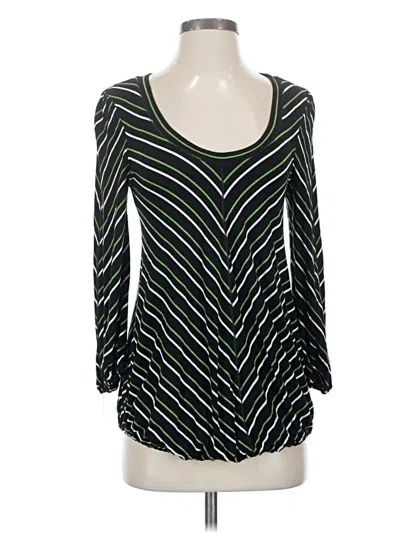 Pre-owned Max Edition 3/4 Sleeve T-shirt In Green