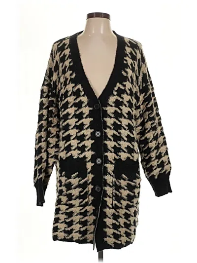 Pre-owned Max Edition Cardigan Sweater In Black