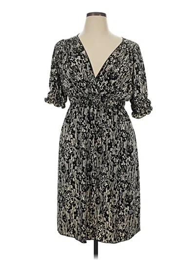 Pre-owned Max Edition Casual Dress In Black
