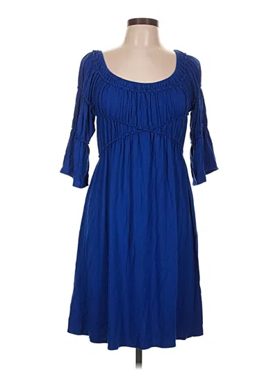Pre-owned Max Edition Casual Dress In Blue