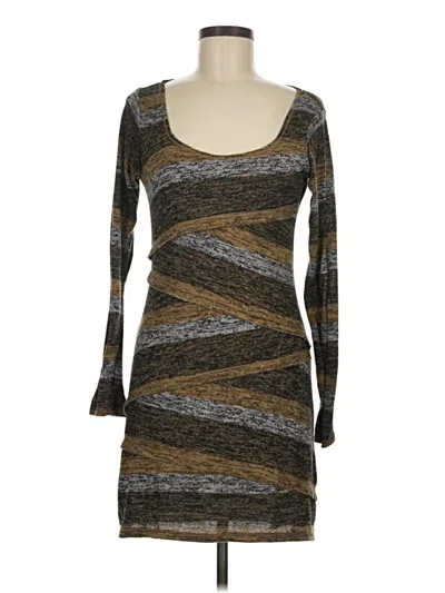 Pre-owned Max Edition Casual Dress In Brown