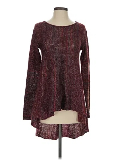Pre-owned Max Edition Casual Dress In Burgundy