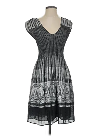 Pre-owned Max Edition Casual Dress In Gray