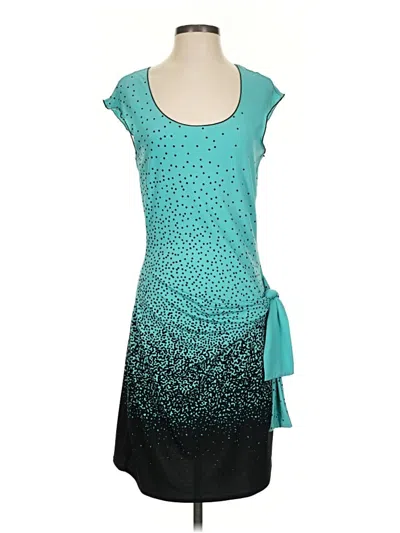 Pre-owned Max Edition Casual Dress In Teal