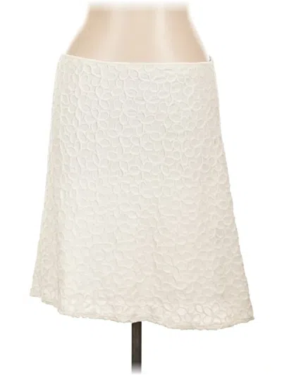 Pre-owned Max Edition Casual Skirt In Ivory