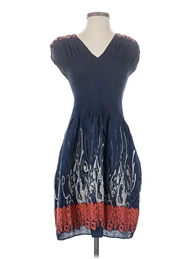 Pre-owned Max Edition Cocktail Dress In Blue