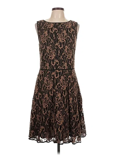 Pre-owned Max Edition Cocktail Dress In Brown