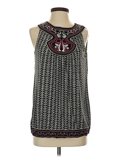 Pre-owned Max Edition Sleeveless Blouse In Black