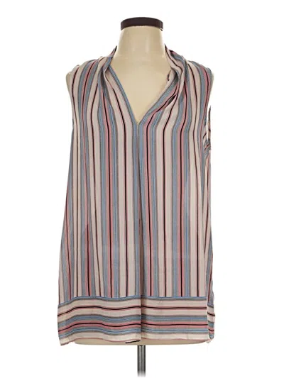Pre-owned Max Edition Sleeveless Blouse In Gray