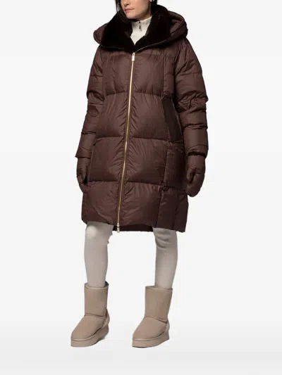 Max Et Moi Danae Coat In Brown