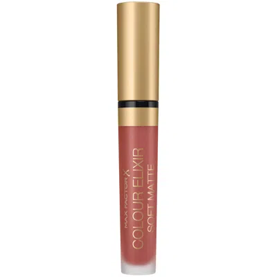 Max Factor Colour Exlixir Soft Matte Liquid 4ml (various Shades) - Muted Russet