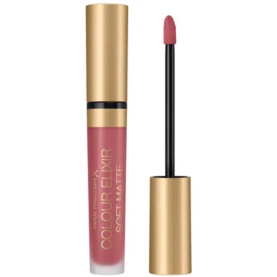 Max Factor Colour Exlixir Soft Matte Liquid 4ml (various Shades) - Rose Dust