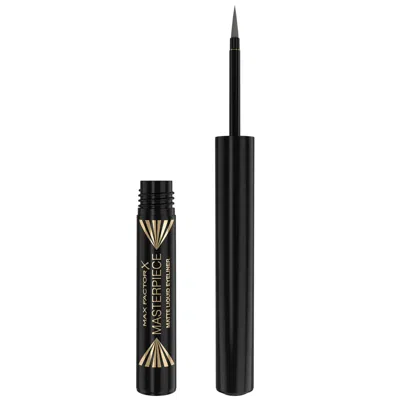 Max Factor Masterpiece Waterproof Matte Liquid Eyeliner 1.7ml - Charcoal