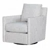 Max Home Hannah Swivel Chair In Doblin Charcoal