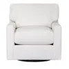 Max Home Jules Swivel Chair In Persian Lamb Charcoal