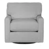 Max Home Jules Swivel Chair In Persian Lamb Dove Gray