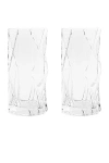 Max Id Ny Ghost Highball Glass Pair In Clear