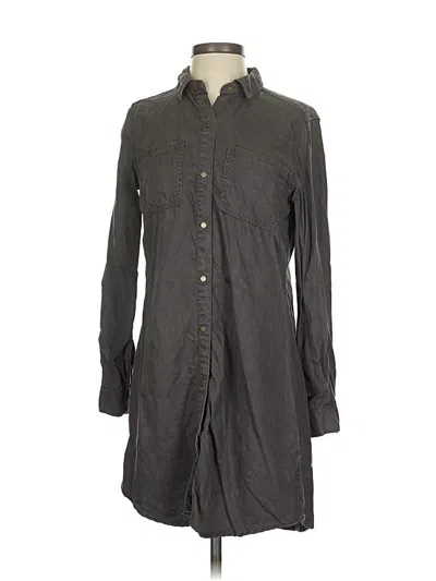 Pre-owned Max Jeans Casual Dress In Gray