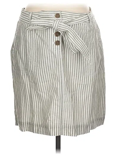 Pre-owned Max Jeans Casual Skirt In White