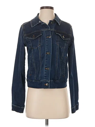 Pre-owned Max Jeans Denim Jacket In Blue