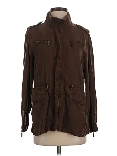 Pre-owned Max Jeans Jacket In Brown