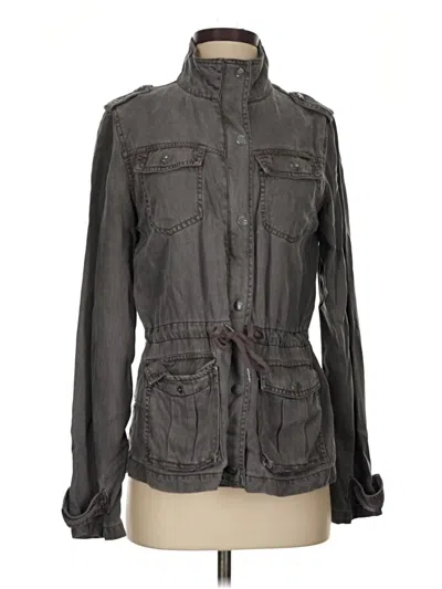 Pre-owned Max Jeans Jacket In Gray