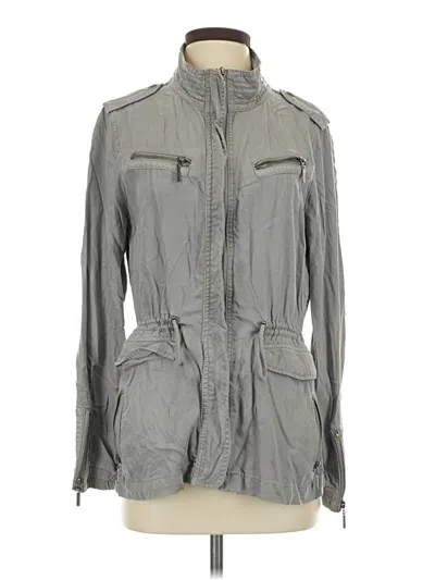 Pre-owned Max Jeans Jacket In Gray