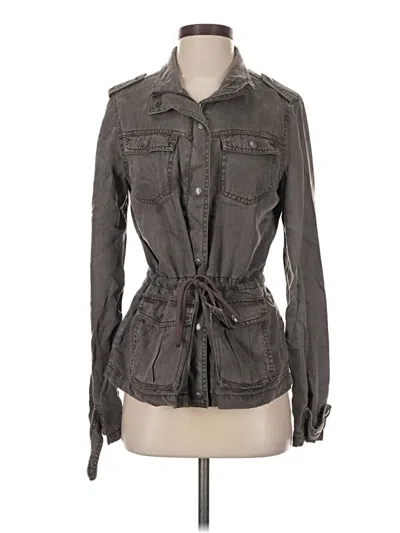 Pre-owned Max Jeans Jacket In Gray