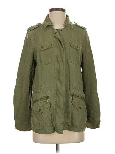 Pre-owned Max Jeans Jacket In Green